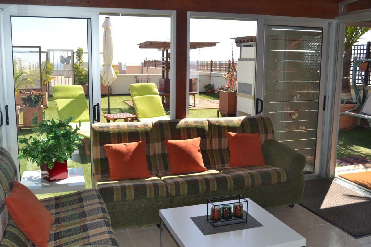 Apartamento Vacacional Atico Frente Al Mar Канделария Экстерьер фото